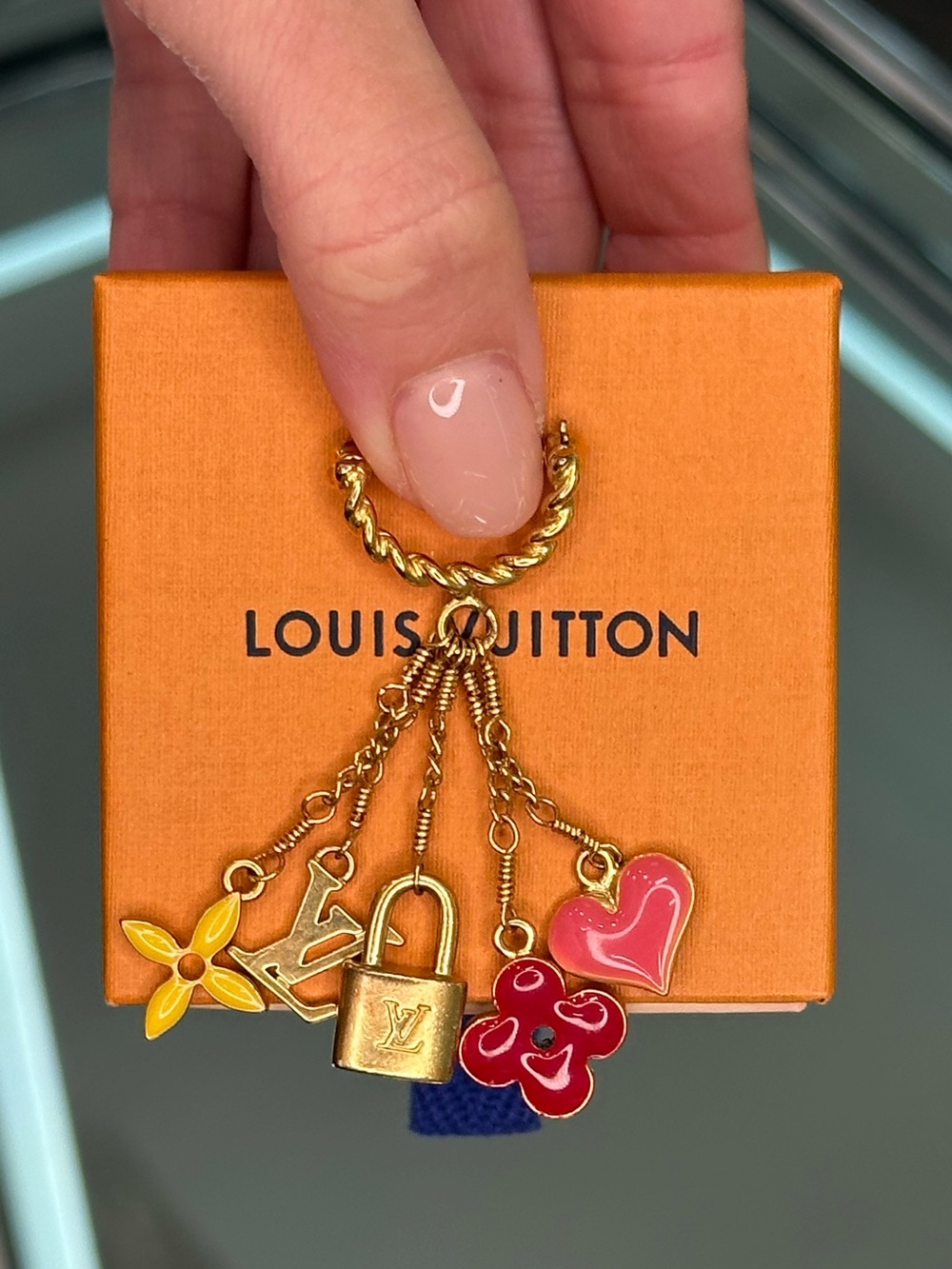 Louis Vuitton Monogram Sweet Charm Brooch